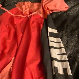 Pink hoodie